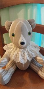 ours en tissu fait main